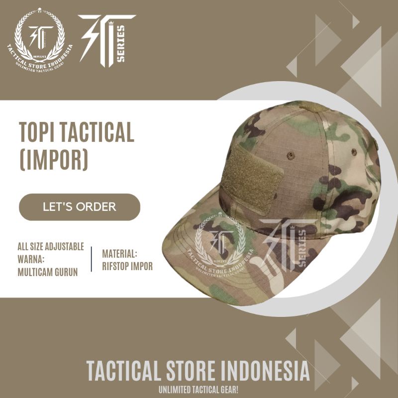 Topi TAD Tactical IMPOR - MULTICAM GURUN