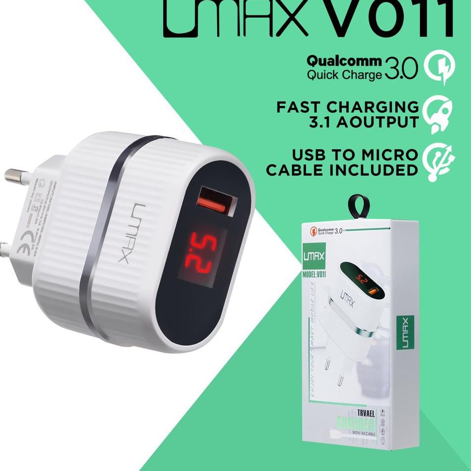 Limited Travel charger UMAX V011 /MICRO / TYPE C