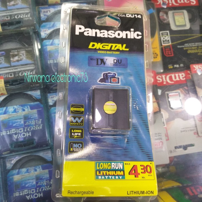 BATERAI PANASONIC CGA-DU14( DZ-HD90/M5000/BD10H/7H/BX35/HS300)
