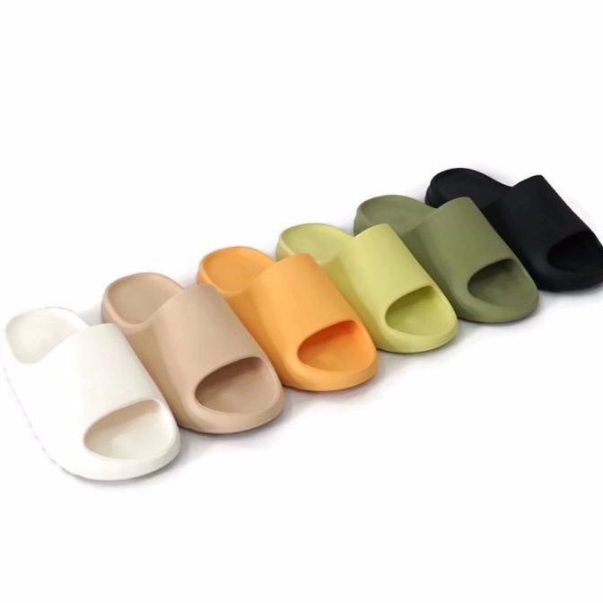 MONSTERA YEEZY SLIDE SANDAL SLIDES KARET SLIPPER KANYE WEST TEBAL