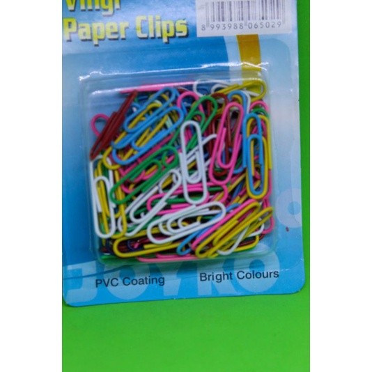 

penjepit kertas vinyl paper clips penjepit serbaguna