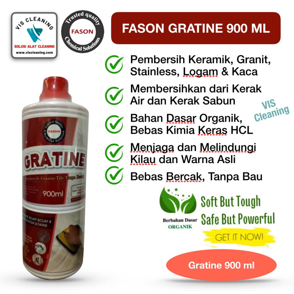 Paket Reseller/Grosir FASON GRATINE 900ML (1 Dus isi 12 pc) FREE 1 BTL