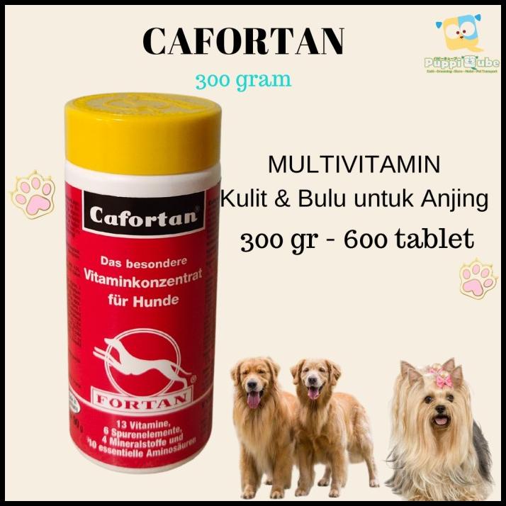 Cafortan 300 Gr - Multivitamin Anjing