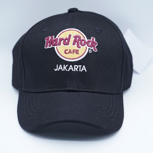 Hard Rock Cafe Jakarta Hat Cap Topi Original Merchandise H-r1087