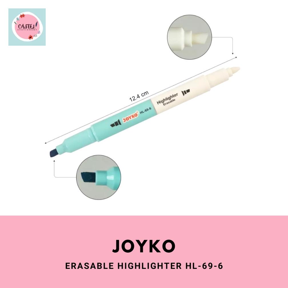 

Cuci Gudang Joyko Highlighter Pastel Erasable Highlighter Set 6 Hl-69-6