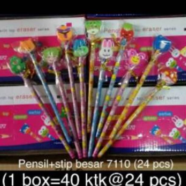 

Viral Pensil 2B + Hapus Karakter Isi 24 Pcs