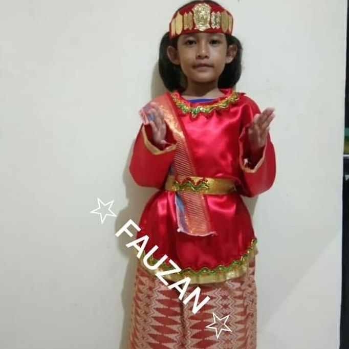 Baju Adat Batak TK // Pakaian Batak anak