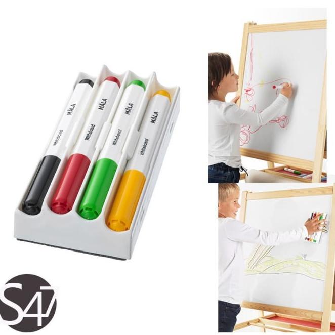 

Viral Mala Spidol Anak Utk Papan Tulis Isi 4 Warna Dengan Penghapus / Spidol Penhapus White Board