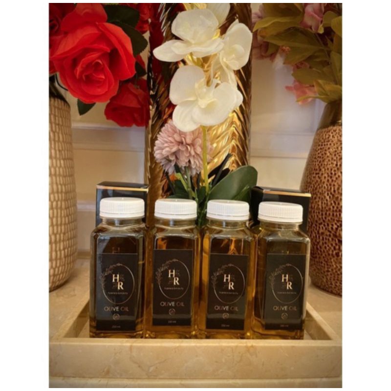 ( Stok Baru ) Olive Oil / Minyak Zaitun 1000ml by Hamra Beauty ( Extra Virgin Olive Oil )