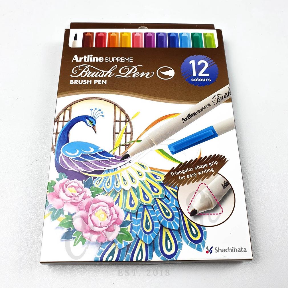 

Termurah Artline Supreme Brush Pen 12 Warna 24 Warna 36 Warna Set Epfs-F
