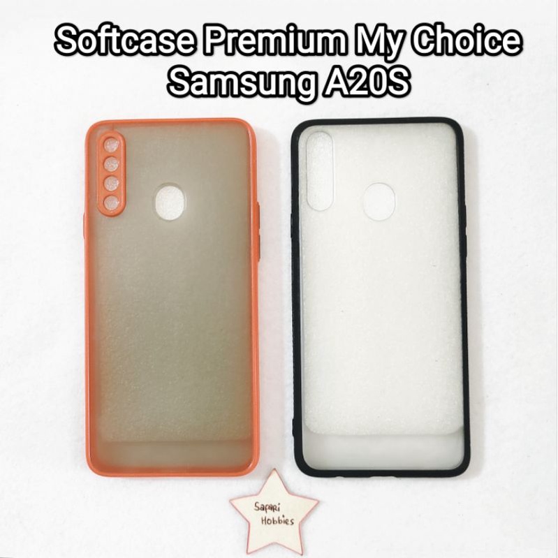 Samsung A20S Softcase Premium My Choice (COD)