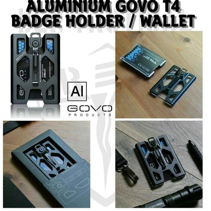 

GOVO BADGE HOLDER/WALLET ALUMINUM VERSION