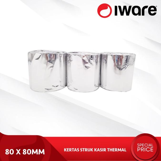 

TERBARU...!!! KERTAS STRUK KASIR THERMAL 80X80 MM PAPER ROLL