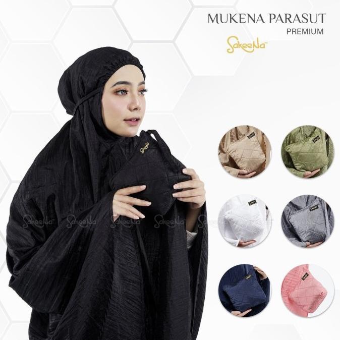 Mukena Parasut Travel Traveling Sakeena