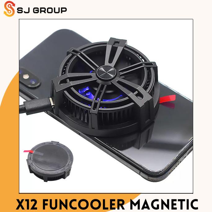 Funcooler X12 Radiator Pendingin HP Magnet Fan Cooler Cooling Fan HP