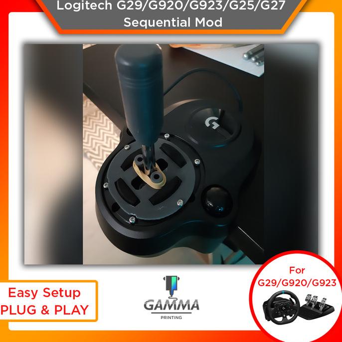 Logitech G29 G920 G923 Sequential Gear Shifter Mod For Rally / Drift