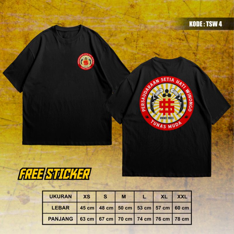 Kaos PSHW TM Winongo STK 1903 TSW4