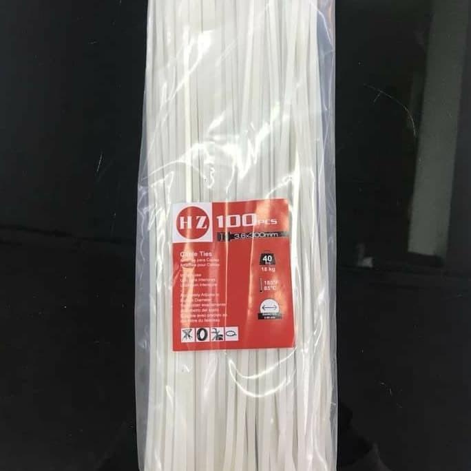 

HZ cable ties 9 x 550 - Putih