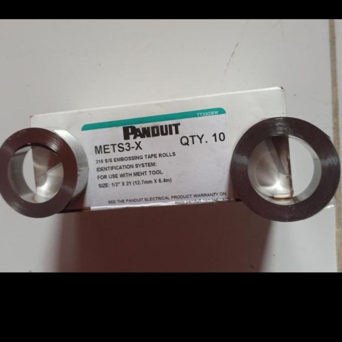 

Panduit Stainless Steel Cable Ties METS3-X Roll Tape Cable Marker