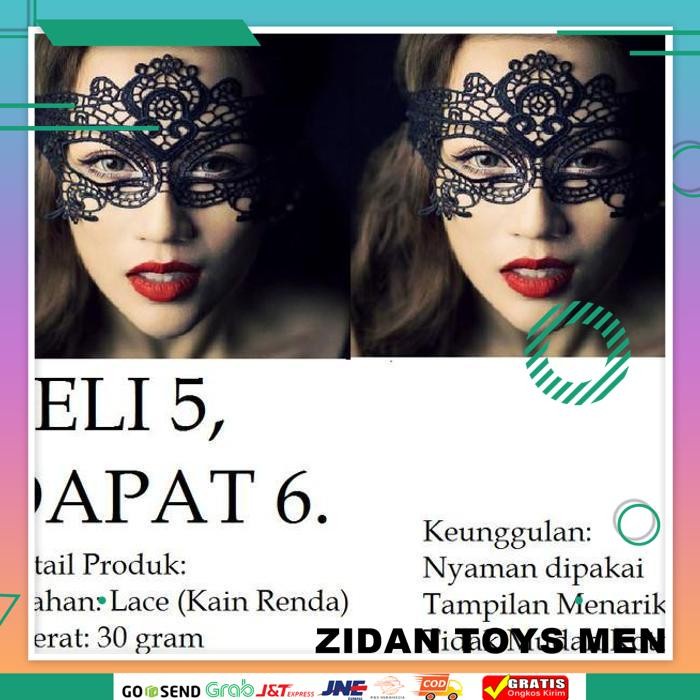 TOPENG KAIN MASKER WAJAH SEXYUAL KOSTUM BE DE ES EM PRIA WANITA DEWASA HIGHT