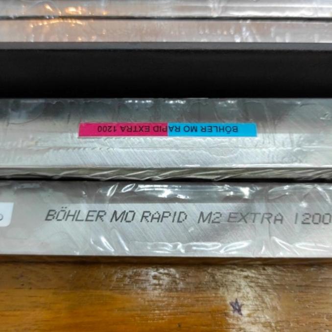 {{{{}}] BOHLER Pahat Bubut Potong Mata Pisau Potong HSS Mo Rapid Extra 1200