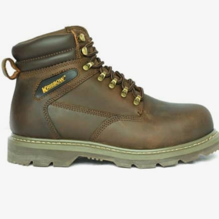 Terlaris Sepatu Safety Krisbow Vulcan Brown