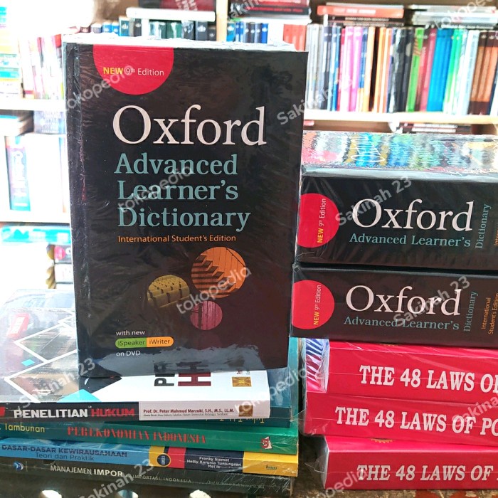 Diskon Spesial Oxford Dictionary Edisi 9 Kamus Inggris Inggris Original Termurah