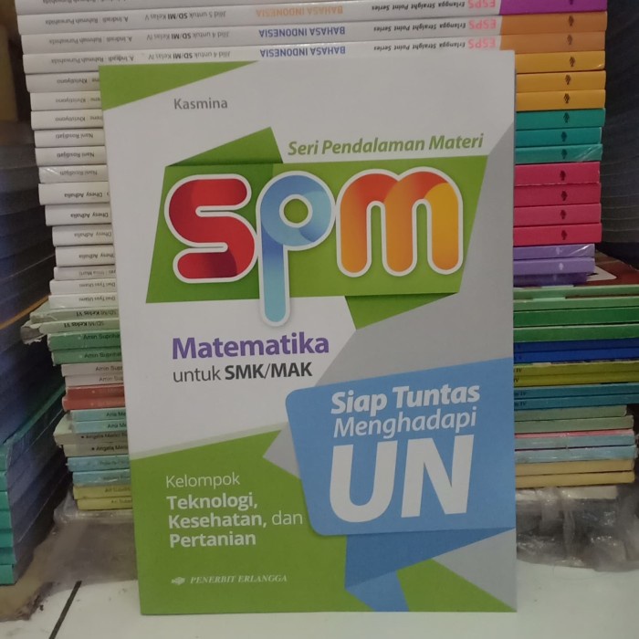 Flash Sale!!! Buku Spm Un Matematika Smk Kelompok Teknologi Erlangga Terlaris