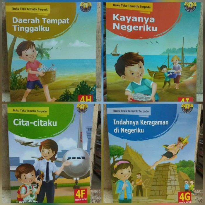 Must Have Buku Tematik 4F,G,H,I Yudhistira Terlaris