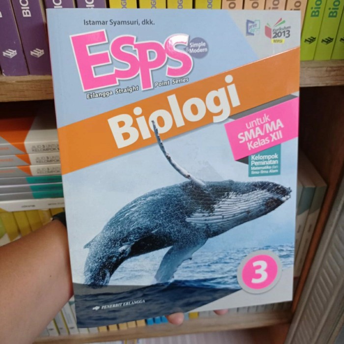 Flash Sale Esps Biologi Kelas 12 K13 Peminatan Erlangga Termurah