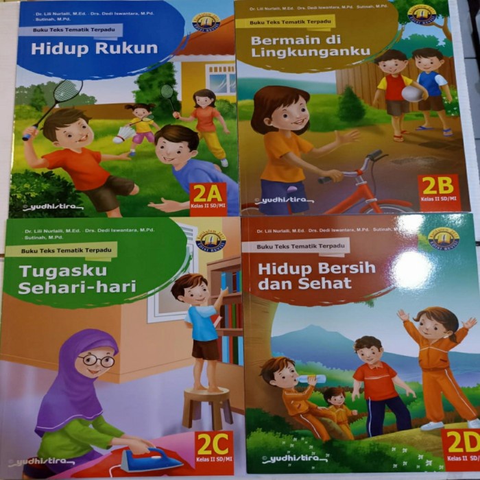 Diskon Spesial Buku Tematik Teks Tematik Terpadu Kelas 2 Sd A.B.C.D.Yudhistira Terlaris