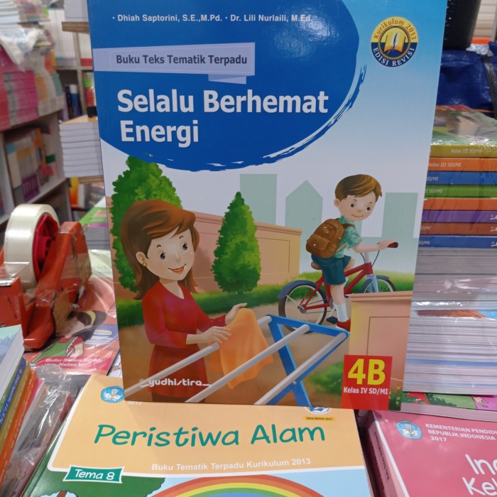 Diskon Spesial Paket Tematik Yudhistira 4A Sampai 4I Kelas 4 Sd K13 Edisi Revisi Buku Terlaris