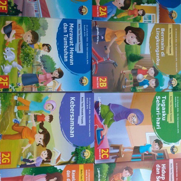 Flash Sale Buku Tematik Yudistira Kelas 2 A - H Termurah