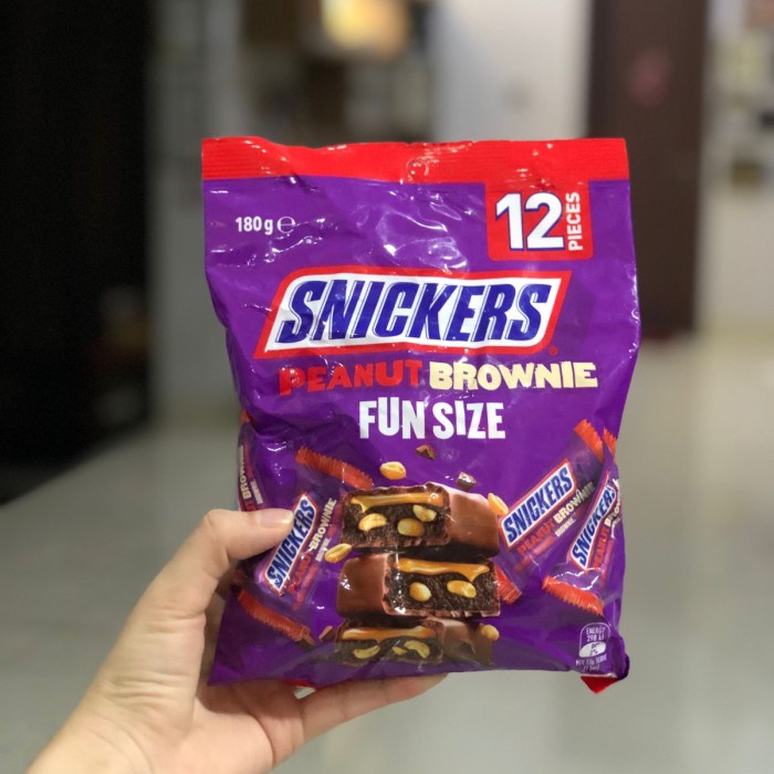 Terlaris Snickers Australia Peanut Brownie