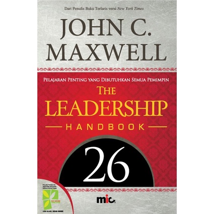 Diskon Spesial Leadership Handbook Terlaris