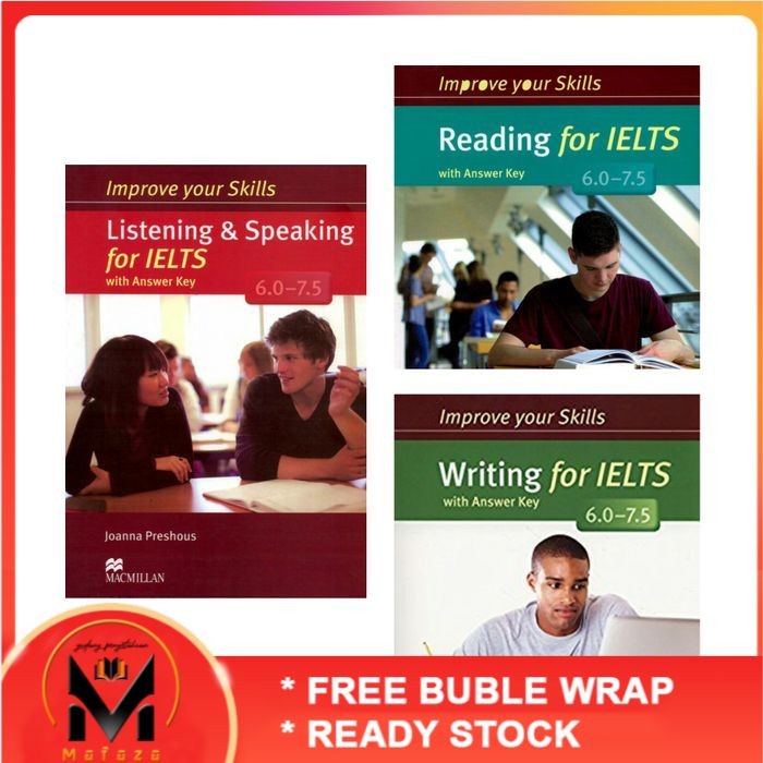 Promo Ti981 Paket 3 Improve Your Skills For Ielts 6.0-7.5 Terlaris