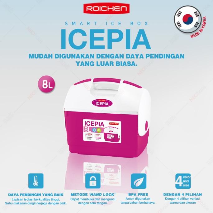 Terbaik Roichen Icepia 8 Liter - Ice Cool Box Stok Terbatas