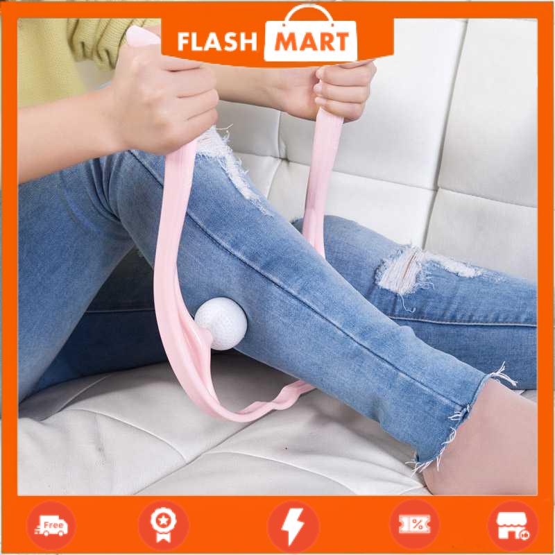 FLASHMART Alat Pijat Leher Manual Relaxing Rubber Ball Massager - DC88