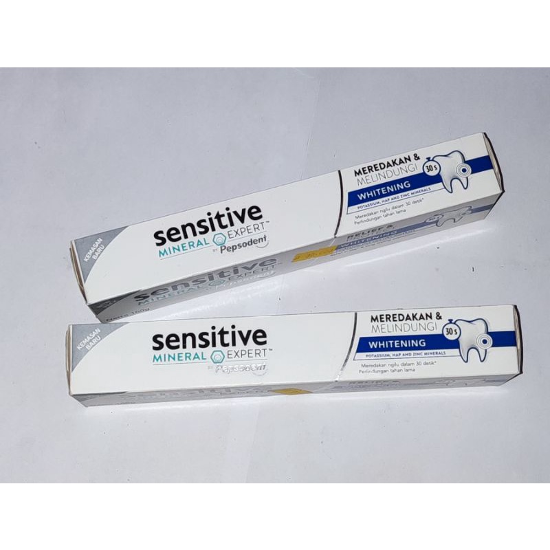 Pepsodent Sensitive Mineral Expert Pasta Gigi Sensitive