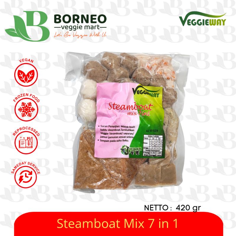 

Steamboat mix 7 in 1 veggie way
