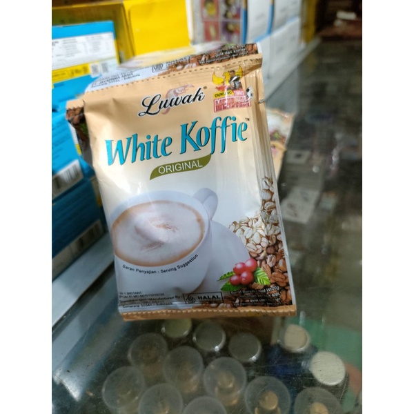 

Luwak White Coffe 1 renceng 10 x 20g