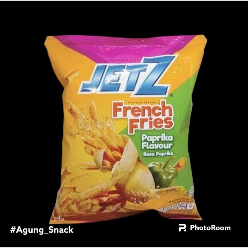 

Jetz French Fries Paprika Flavour | 1 Renceng Isi 10 Bungkus @ 17 gram