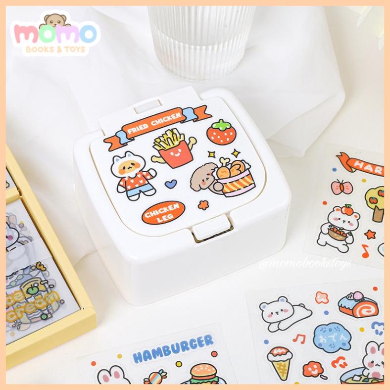 

Cuci Gudang Momo 50/100 Lembar Sticker Aesthetic Pvc Anti Air | Sticker Deco Hp Tumblr Laptop Lucu Cute Waterproof Diy Tempel Buku Scrapbook Diary Import Murah