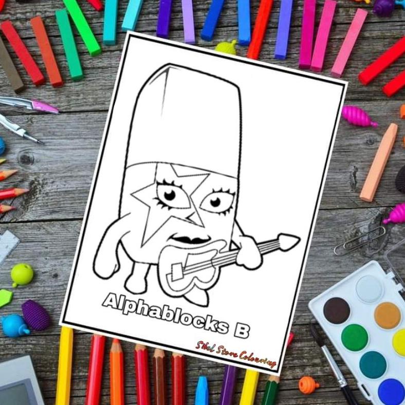 

Terlaris Kertas Mewarnai Gambar Seri Alphablocks A To Z 26 Lembar (Kertas Brief Card)