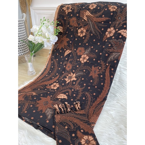 kamen batik lembaran set slendang