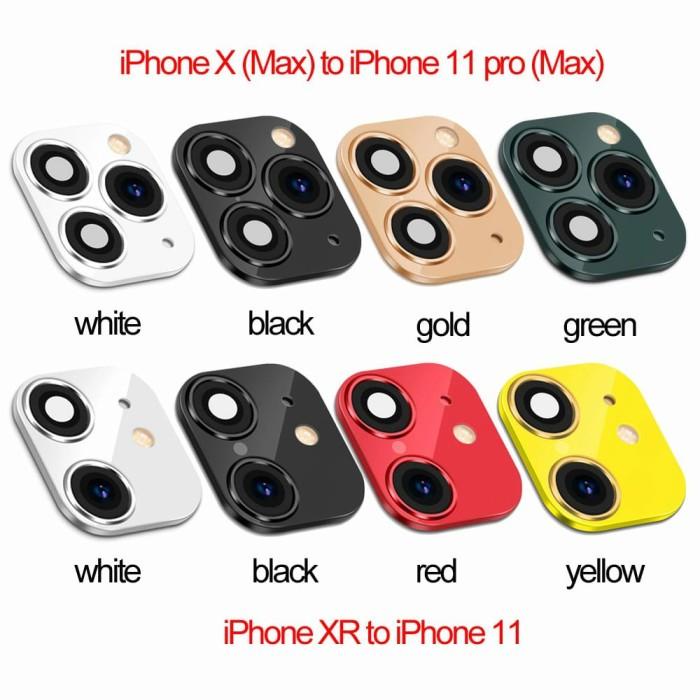 Camera Lens Protective Cover Iphone X Xs Xr Change To Iphone 11 11 Pro