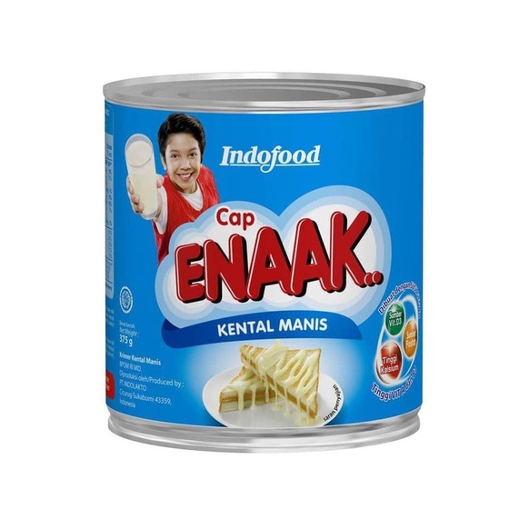 CAP ENAK PUTIH KALENG 370GR / KENTAL MANIS CAP ENAK