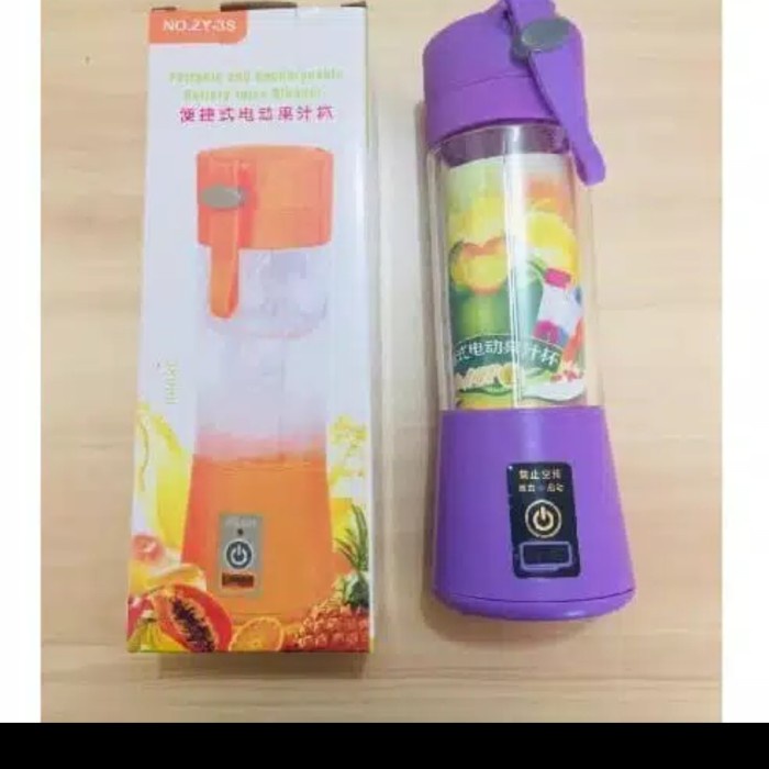 Blender blender portable ungu - Ungu(S1L9) Blender dan Chopper Blender Portabel Bumbu Blender Bumbu 