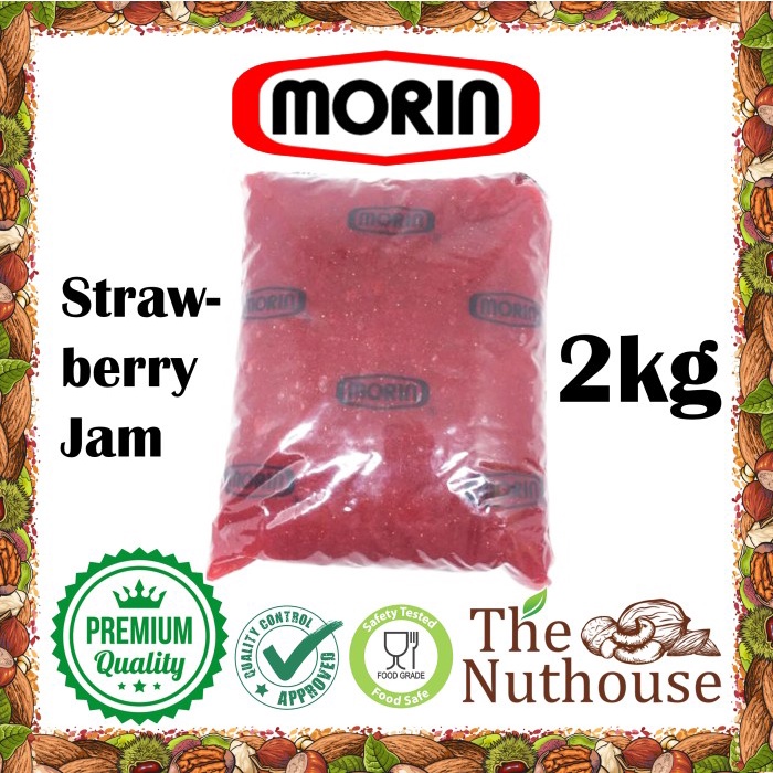 

2kg Morin Strawberry Jam / Selai Strawberi - Filler / Spread [Halal]