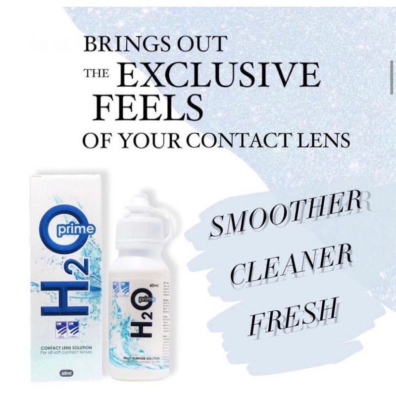 Cairan Softlens H2O Prime Contact Lens Solution For All Soft Contact Lenses